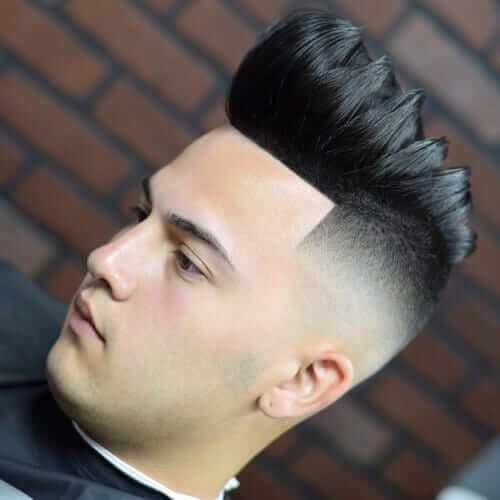 Pompadour With Fade