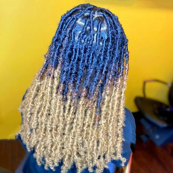 Ombre Distressed locs