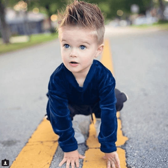 Long, High And Spiky Hairstyle