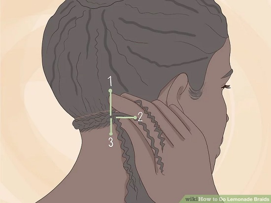 How to do Lemonade Braids