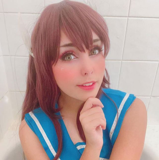 Manaka Mukaido Anime Girl Real Life