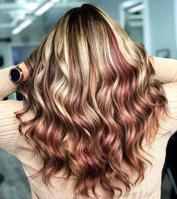 Pink and Blonde