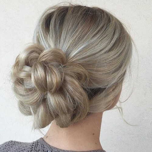 Peony Blossom Updo