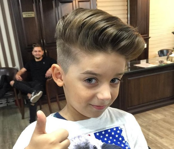 Quiff Hairstyle - Little Boy Haircuts 2018