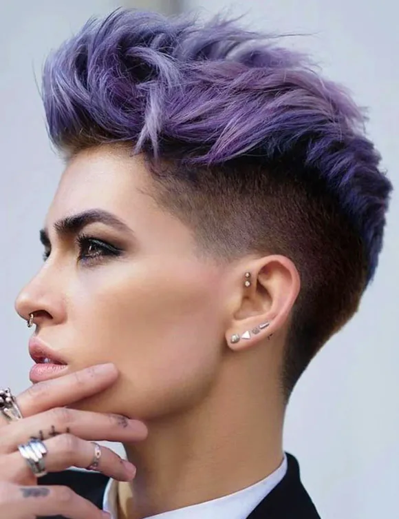 Purple Pompadour