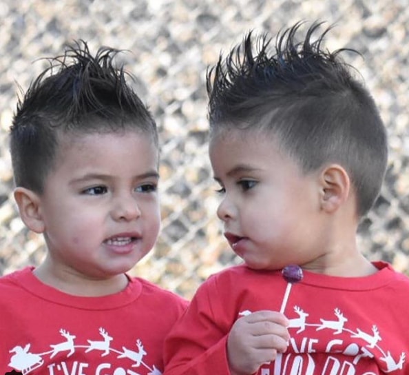 Messy Spikes Boy Haircut