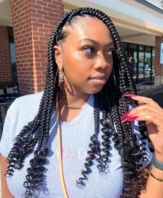 Coi Leray Knotless Braids