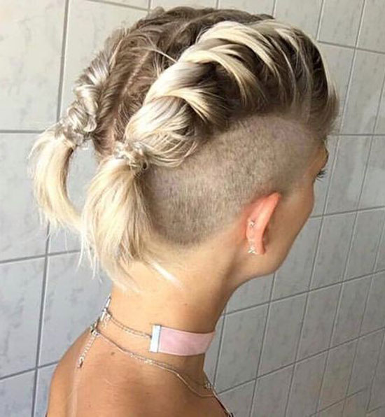 Dutch Braids Mohawk