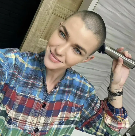 Ruby Rose Buzz Cut