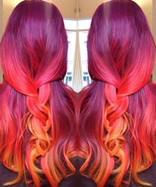 Mermaid Ombre Sunset