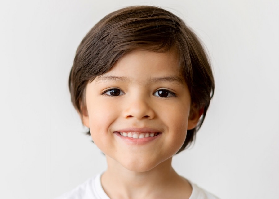 long summer haircut for little boys