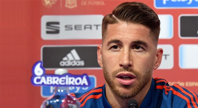 Sergio Ramos comb over hair