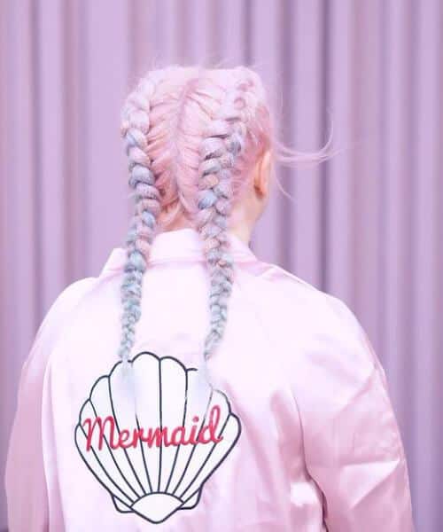 Mermaid Hairdo For School Goers