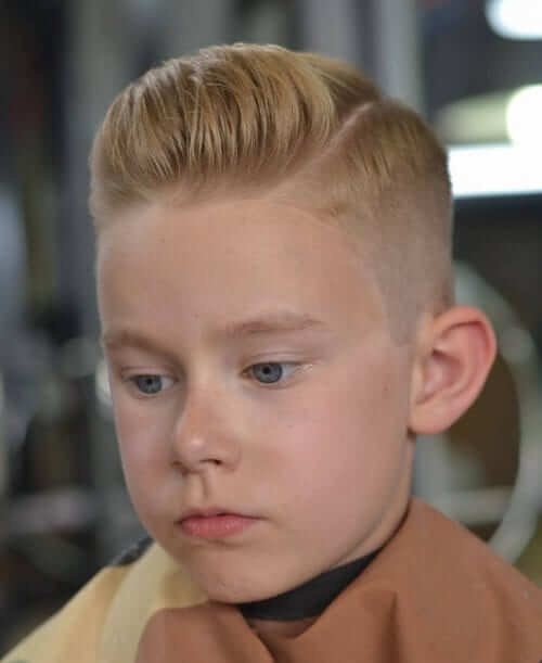 Side Pompadour With Disconnected Undercut