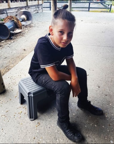  Undercut & Top Knot Toddler Boy Haircut