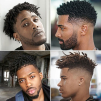 Men's Twist Out Hairstyle