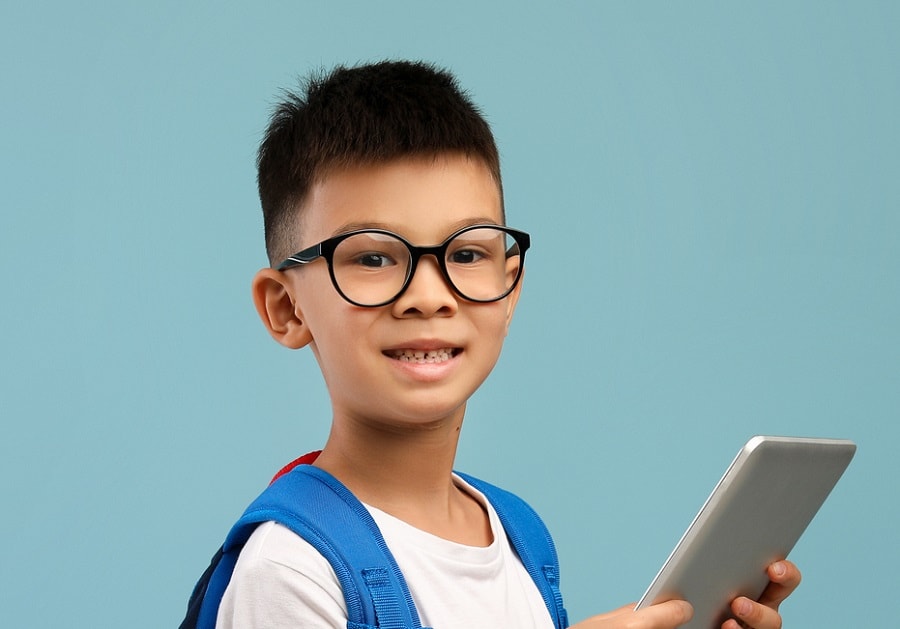 army haircut for Asian kid