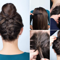 Reverse Upside Down French Braid Tutorial