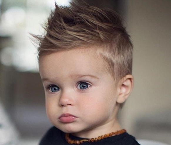 Faux Hawk Baby Boy Hairstyle