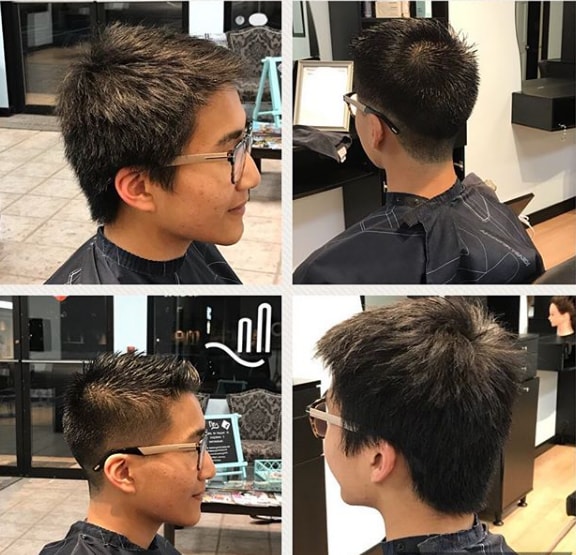 Short Spikes With Side Fade