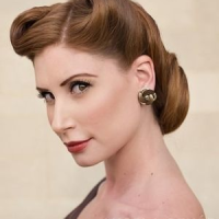 Vintage Updo Hairstyles For Long Hair