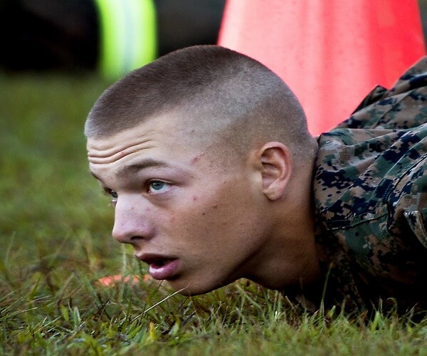 Regulation Haircut Military Style