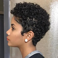 Black Short Curly Hairstyles