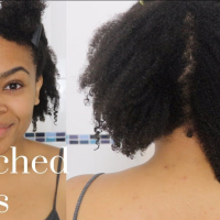 Stretched Natural Hairstyles