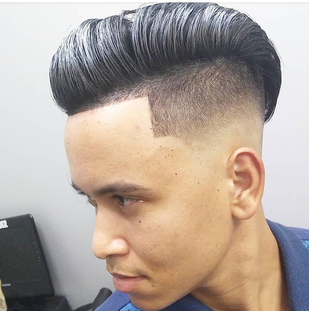 Long Funky Pompadour