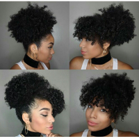 How To Make Puff Hairstyle For Curly Hair