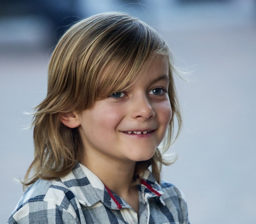 long hairstyle for little boy