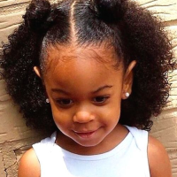 Natural Biracial Curly Hairstyles