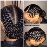 Simple French Braid Hairstyles For Black Hair