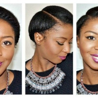 Halo Hairstyle On Natural Hair