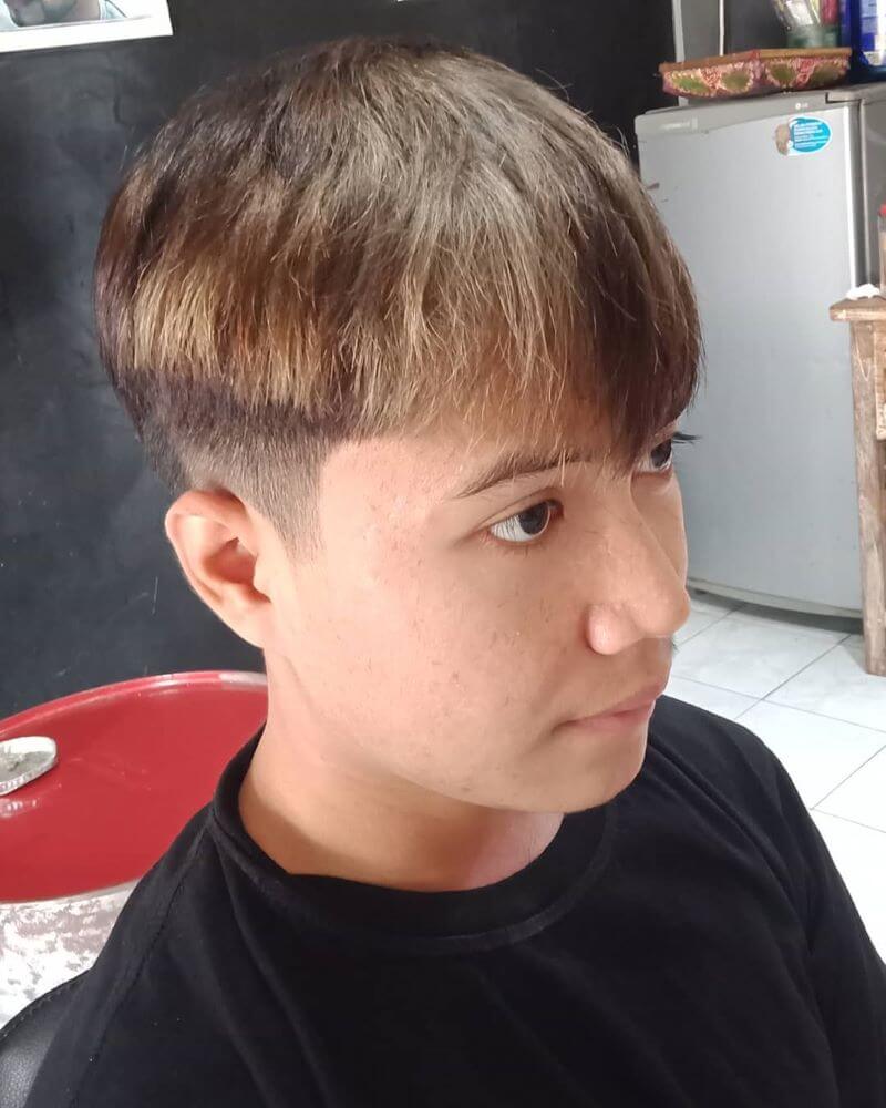 Pumpkin Haircut With Two Block