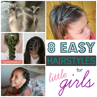 Beginner Cute Hairstyles For Little Girls With Short Hair