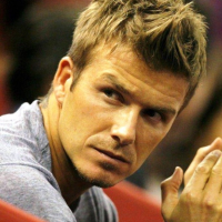 David Beckham Short Spiky Hairstyle