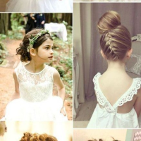 Wedding Hairstyles For Teenage Bridesmaids