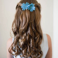 Sides Up Wedding Hairstyles