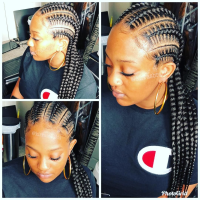 6 Braids Hairstyle