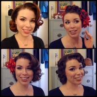 Easy Fifties Hairstyles