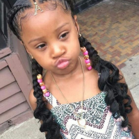 Cute Box Braids Hairstyles For Kids