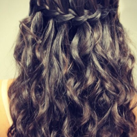 Waterfall Hairstyle Black Hair