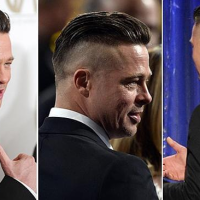 Brad Pitt's Fury Hairstyle