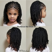 Natural Hair Twist Hairstyles For Kids