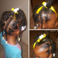 Easy Rubber Band Hairstyles For Black Girls