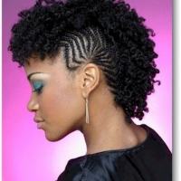 Mohawk Hairstyle For Black Ladies