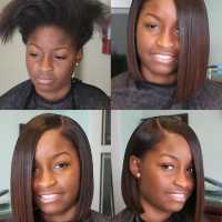 Cute Hairstyles For Straightened Natural Hair