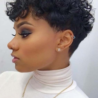 Black Short Curly Hairstyles 2019