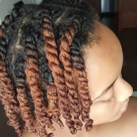 20 Beautiful Twisted Hairstyles with Natural Hair 2022